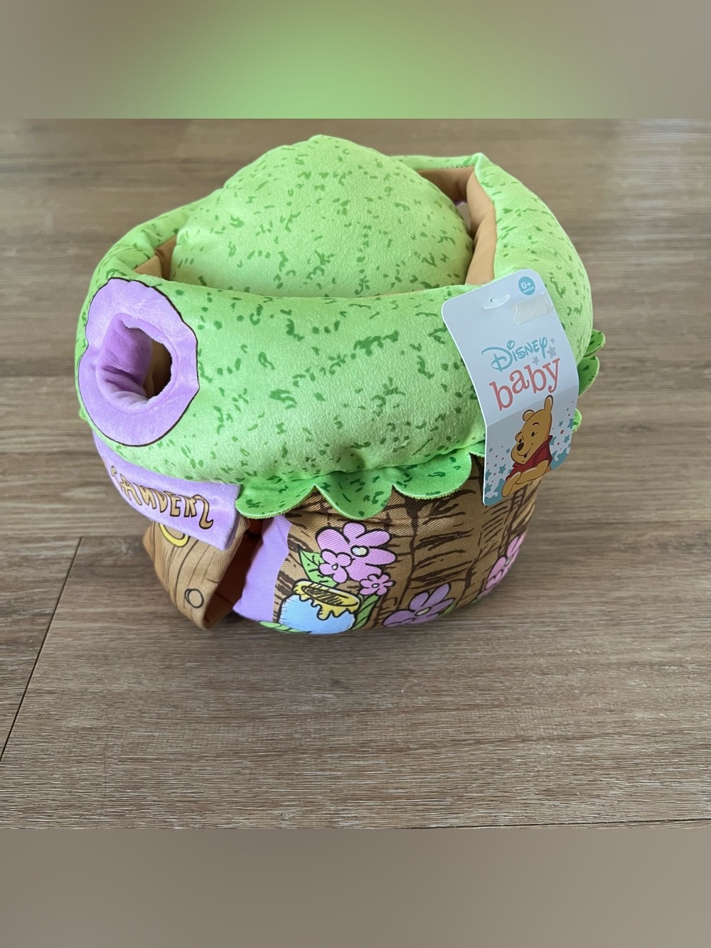 NWT Disney Baby Winnie The Pooh Mr. Sanders Treehouse Plush Baby Toy